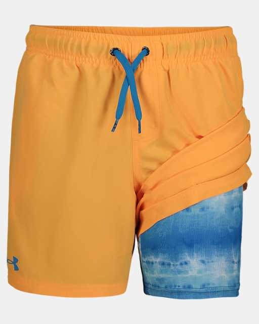 Boys' UA Compression Volley Shorts